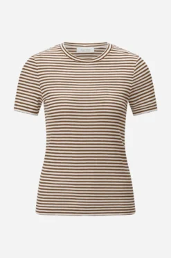 Ringelshirt mit Glanzgarn