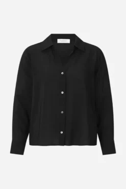 Schimmernde Hemdbluse