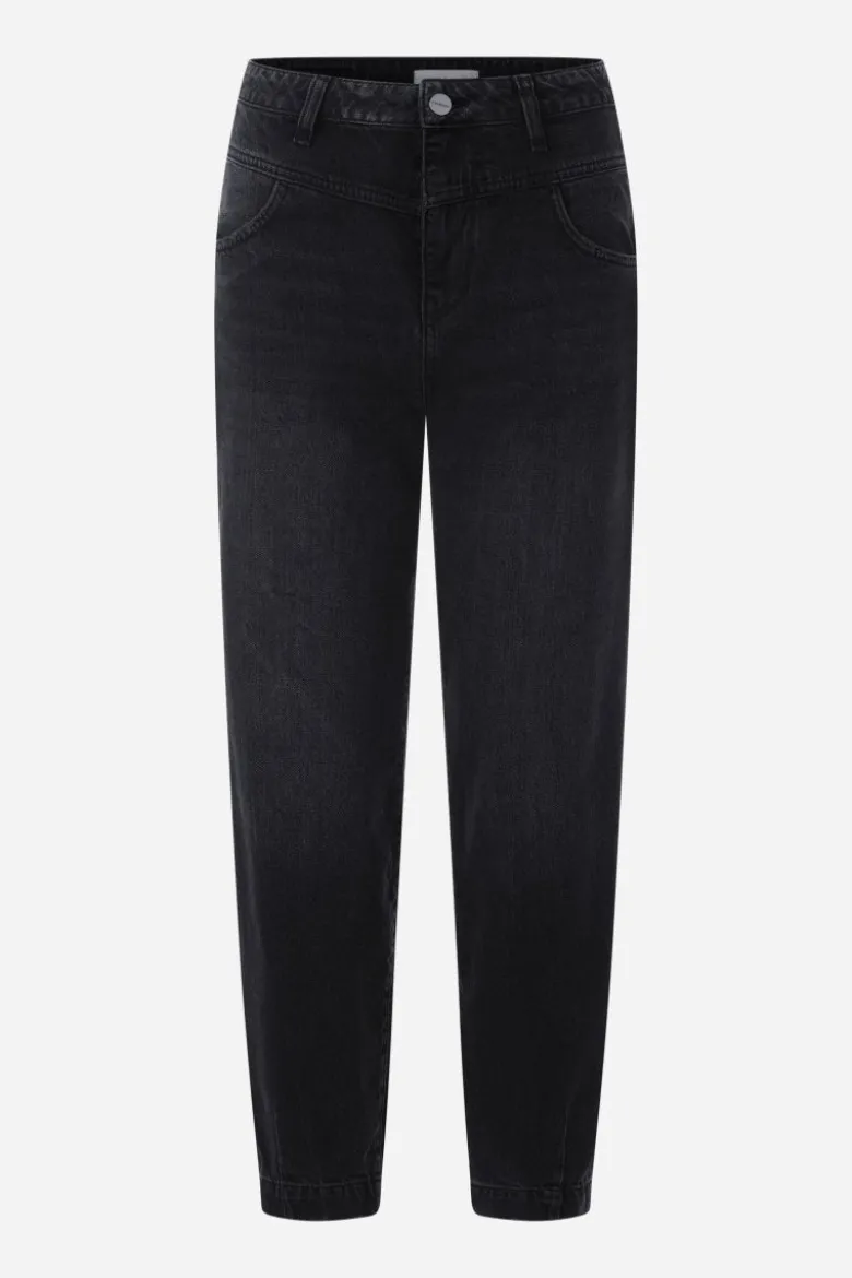Schwarze Jeans im Slouchy Fit