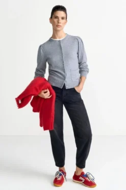 Schwarze Jeans im Slouchy Fit