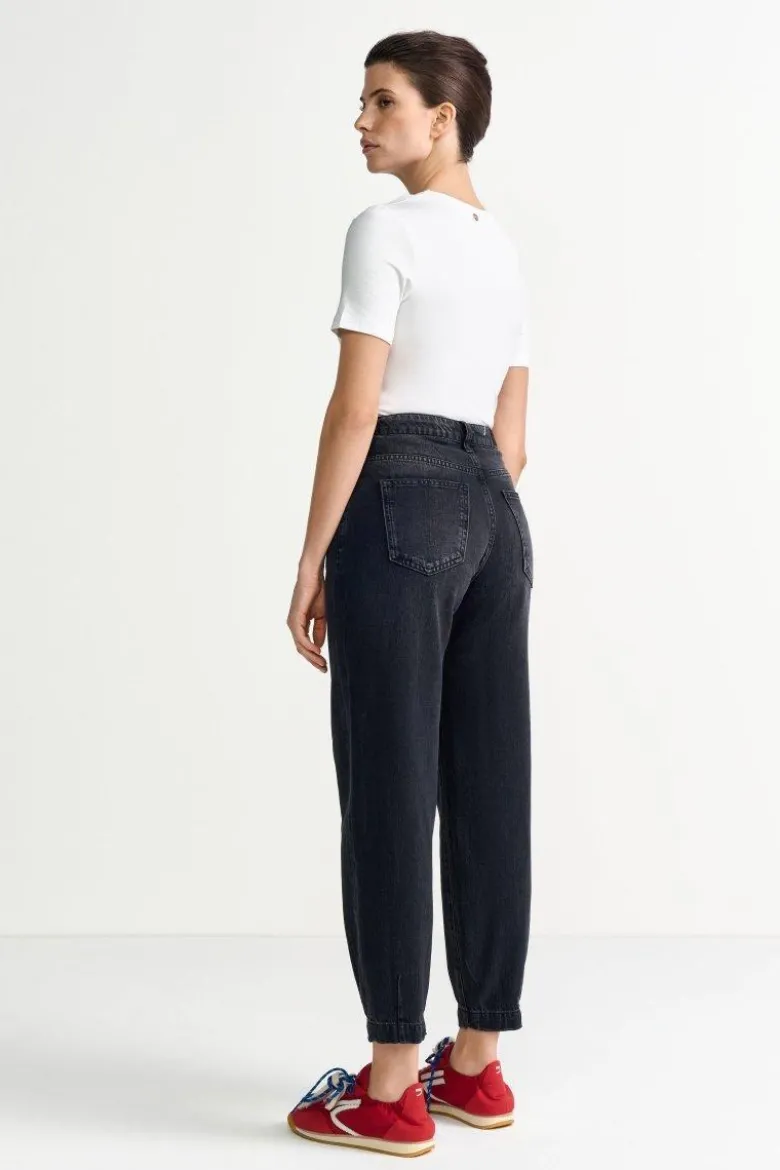 Schwarze Jeans im Slouchy Fit