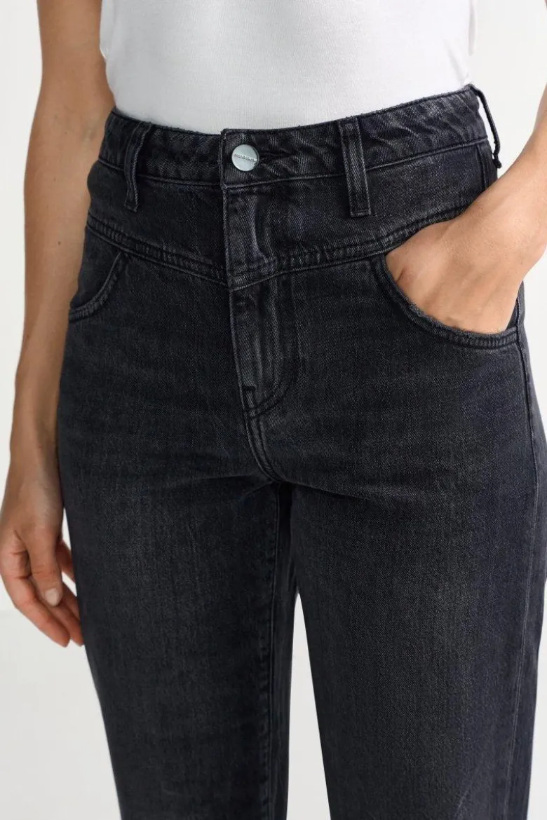 Schwarze Jeans im Slouchy Fit