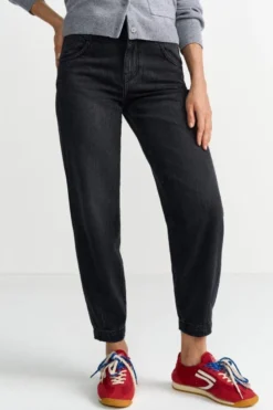 Schwarze Jeans im Slouchy Fit