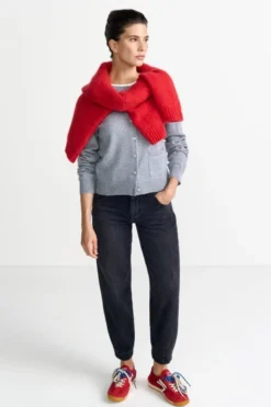Schwarze Jeans im Slouchy Fit