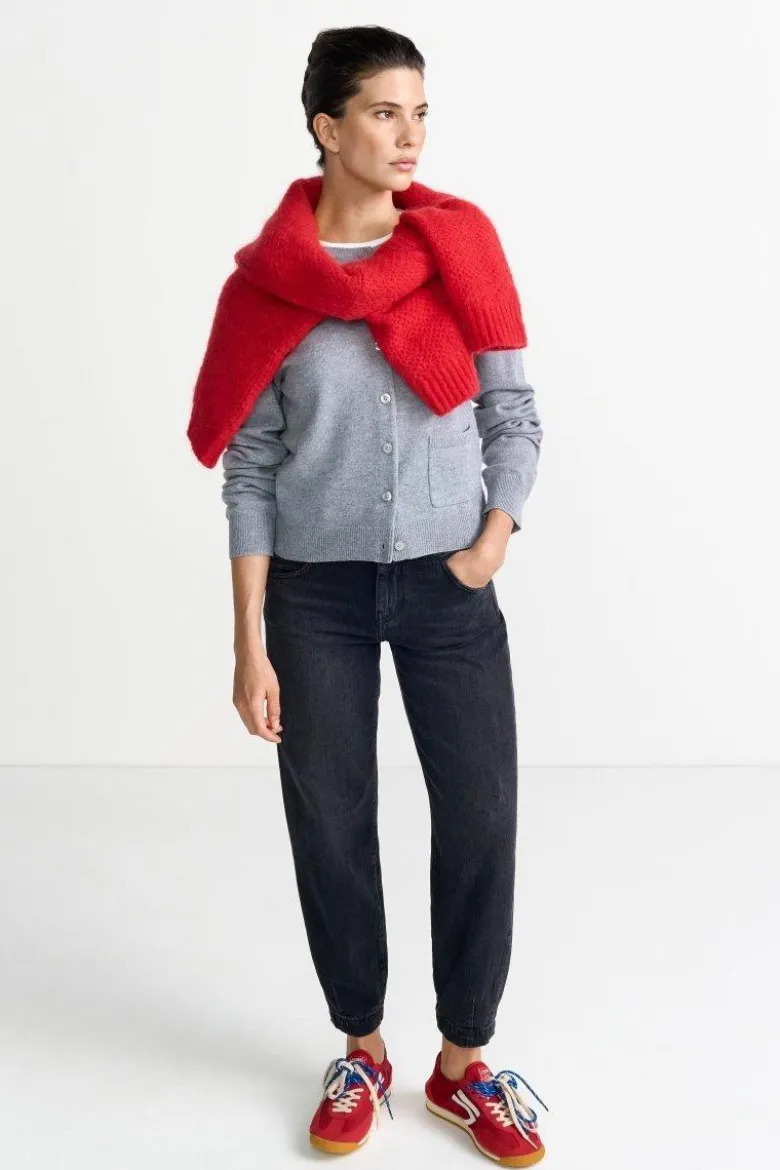 Schwarze Jeans im Slouchy Fit