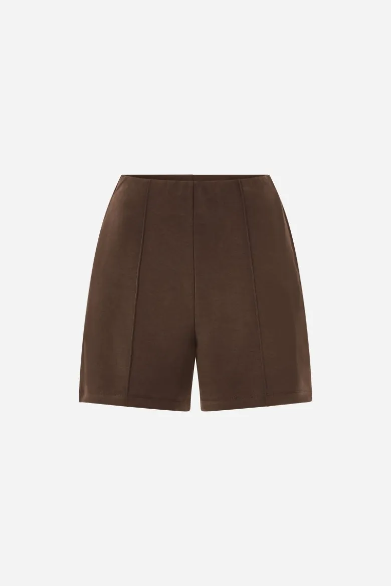 Shorts mit Bundfalten