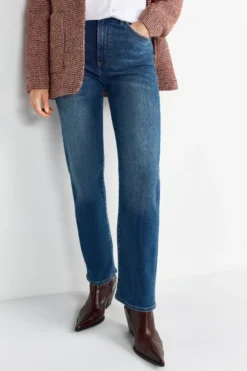 Slim-Jeans mit Mid Waist