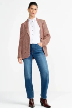 Slim-Jeans mit Mid Waist