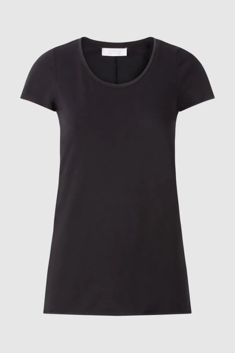 Slub-T-Shirt aus Baumwolle