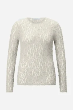 Spitzen-Langarmshirt