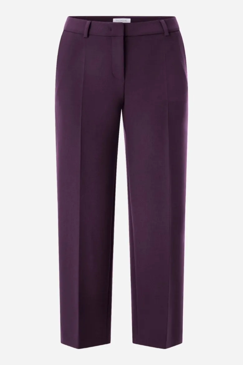 Stoffhose mit Bügelfalte