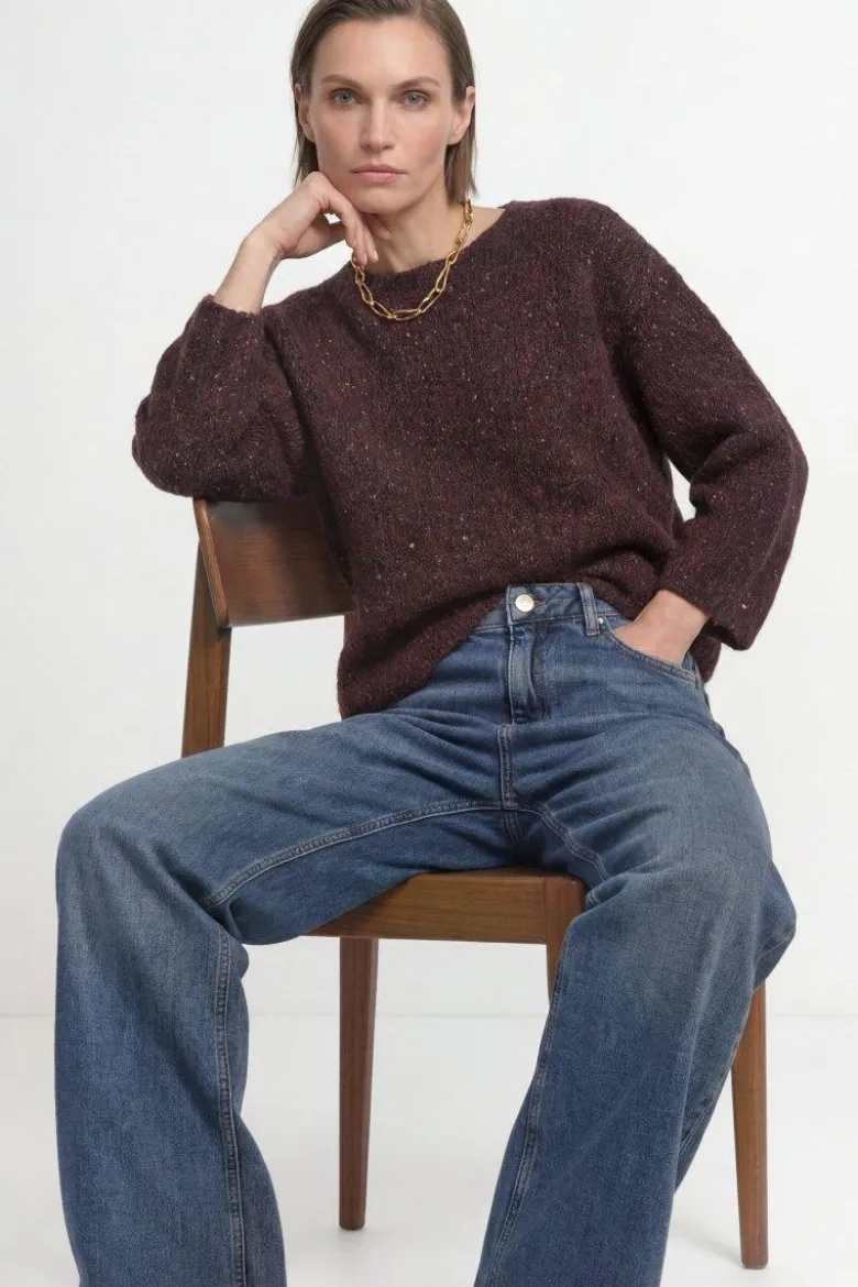 Strickpullover aus Alpaka-Mix