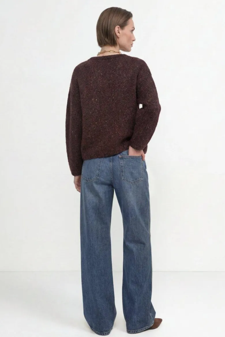 Strickpullover aus Alpaka-Mix