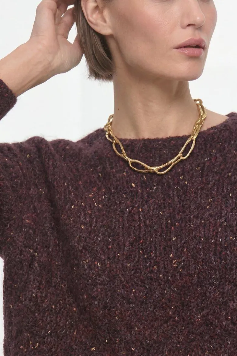 Strickpullover aus Alpaka-Mix