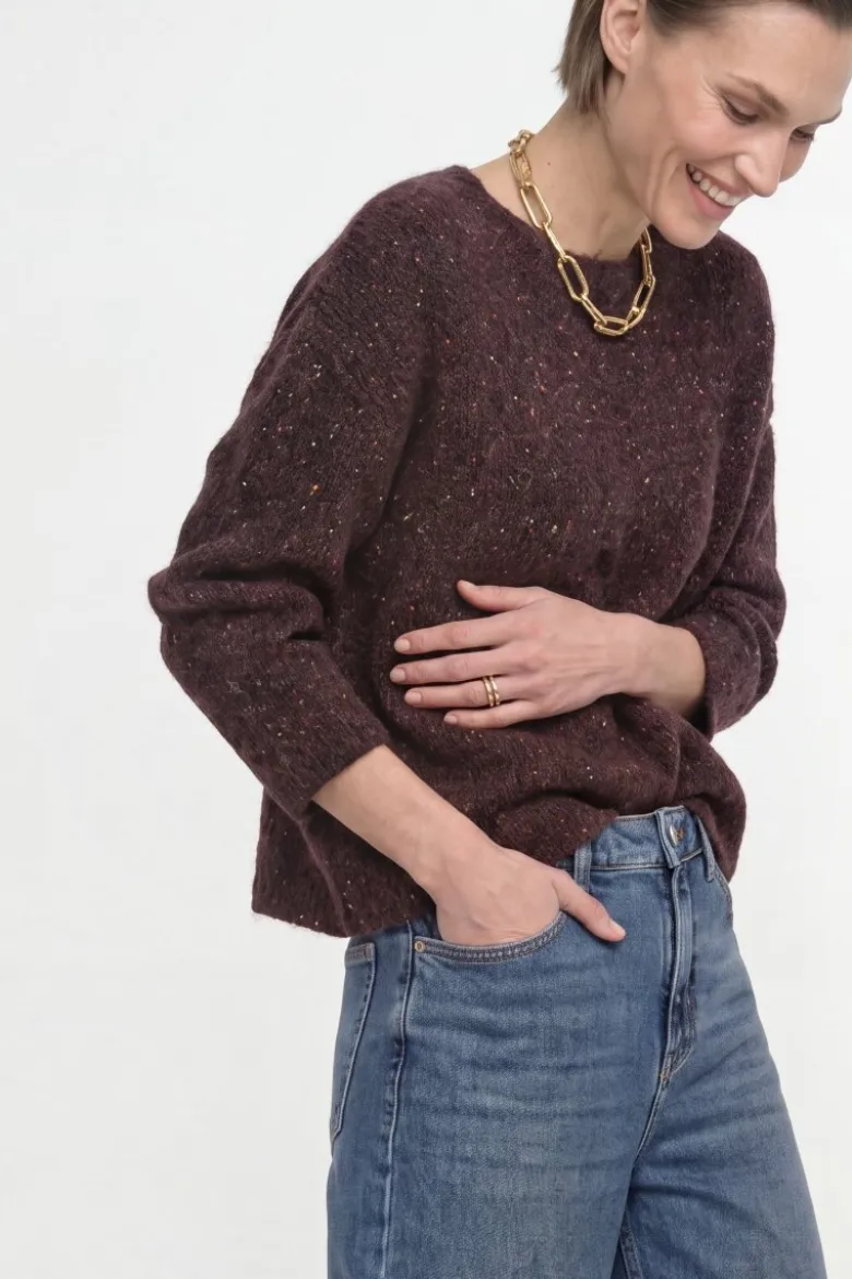 Strickpullover aus Alpaka-Mix