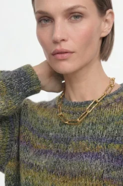 Strickpullover mit Alpaka-Anteil