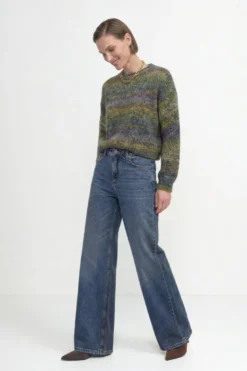 Strickpullover mit Alpaka-Anteil