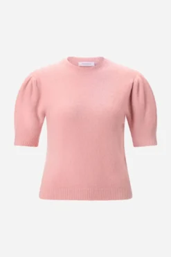 Strickpullover mit Puffärmeln