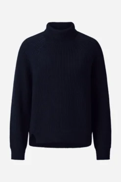 Strickpullover mit Rollkragen