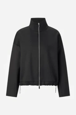 Sweatjacke mit Stehkragen