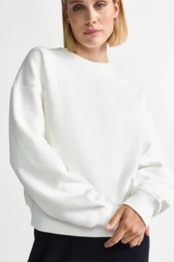 Sweatshirt mit Logo-Stitching