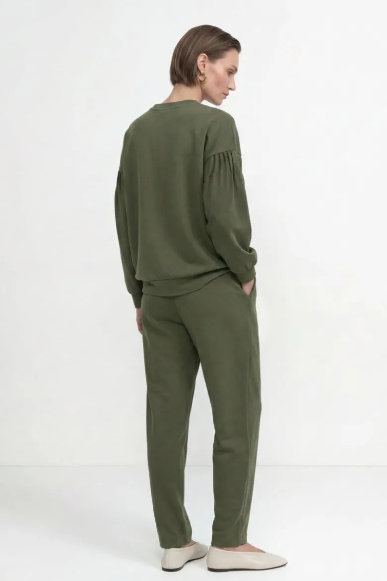 Sweatshirt mit Puffärmeln