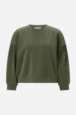Sweatshirt mit Puffärmeln