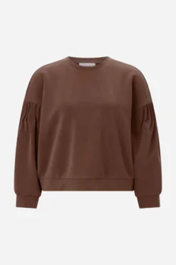 Sweatshirt mit Puffärmeln