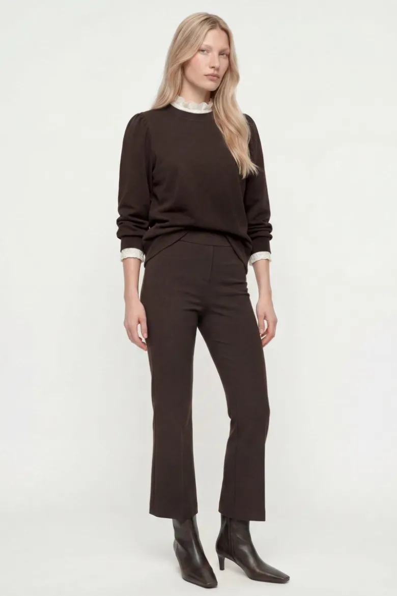 Sweatshirt mit Puffärmeln