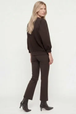Sweatshirt mit Puffärmeln