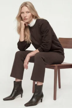 Sweatshirt mit Puffärmeln