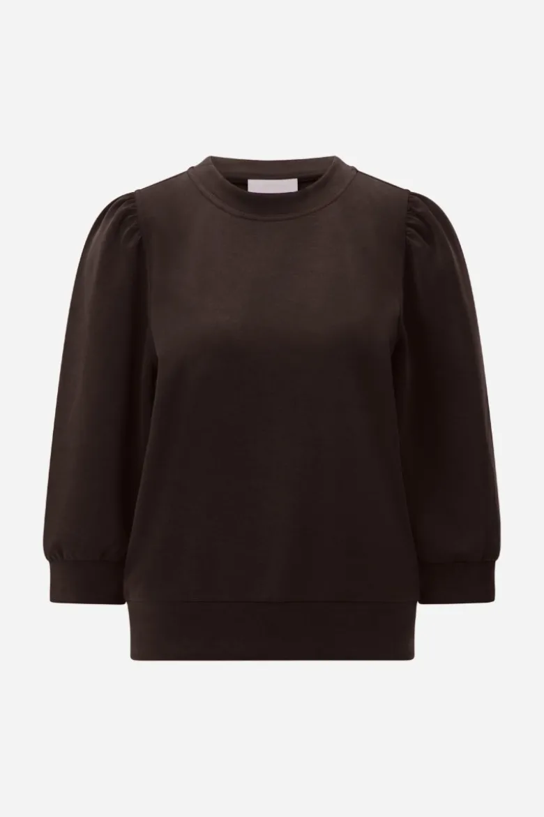 Sweatshirt mit Puffärmeln