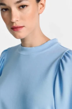 Sweatshirt mit Puffärmeln