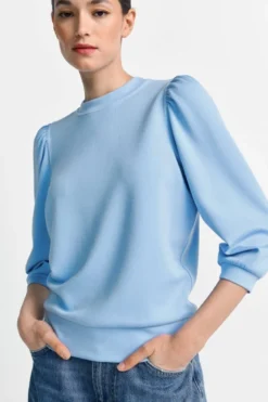 Sweatshirt mit Puffärmeln
