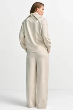 Sweatshirt mit Stehkragen