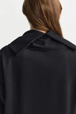 Sweatshirt mit Stehkragen