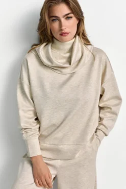 Sweatshirt mit Stehkragen