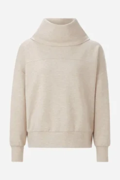 Sweatshirt mit Stehkragen