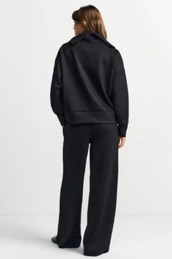 Sweatshirt mit Stehkragen