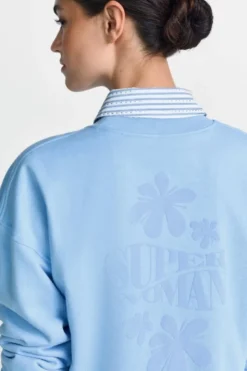 Sweatshirt mit Stickerei