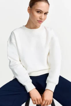 Sweatshirt mit Stickerei