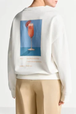 Sweatshirt mit Stitching