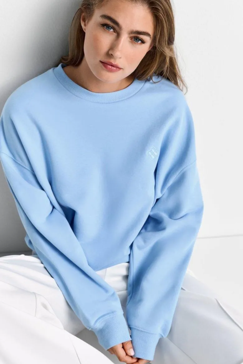 Sweatshirt mit Stitching