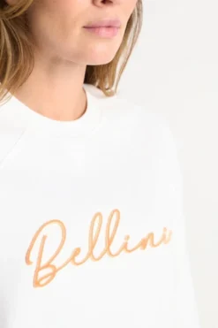 Sweatshirt mit Wellensaum