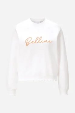 Sweatshirt mit Wellensaum