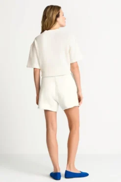 Sweatshorts in Off-White