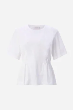 Tailliertes Baumwollshirt