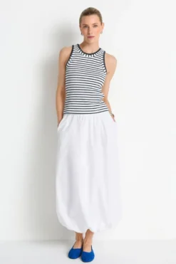 Tanktop aus Rippstrick