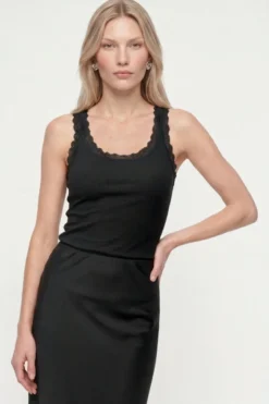 Tanktop mit Spitze