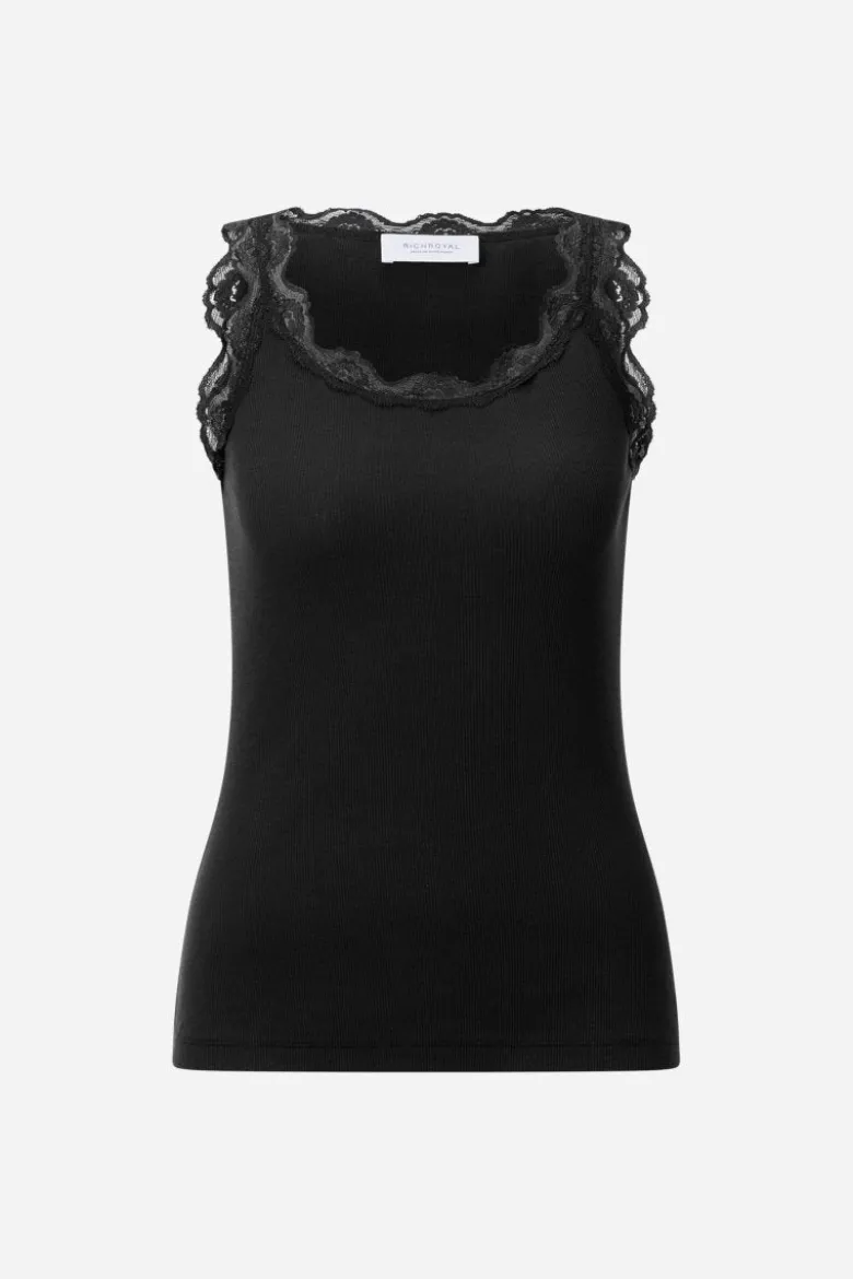 Tanktop mit Spitze